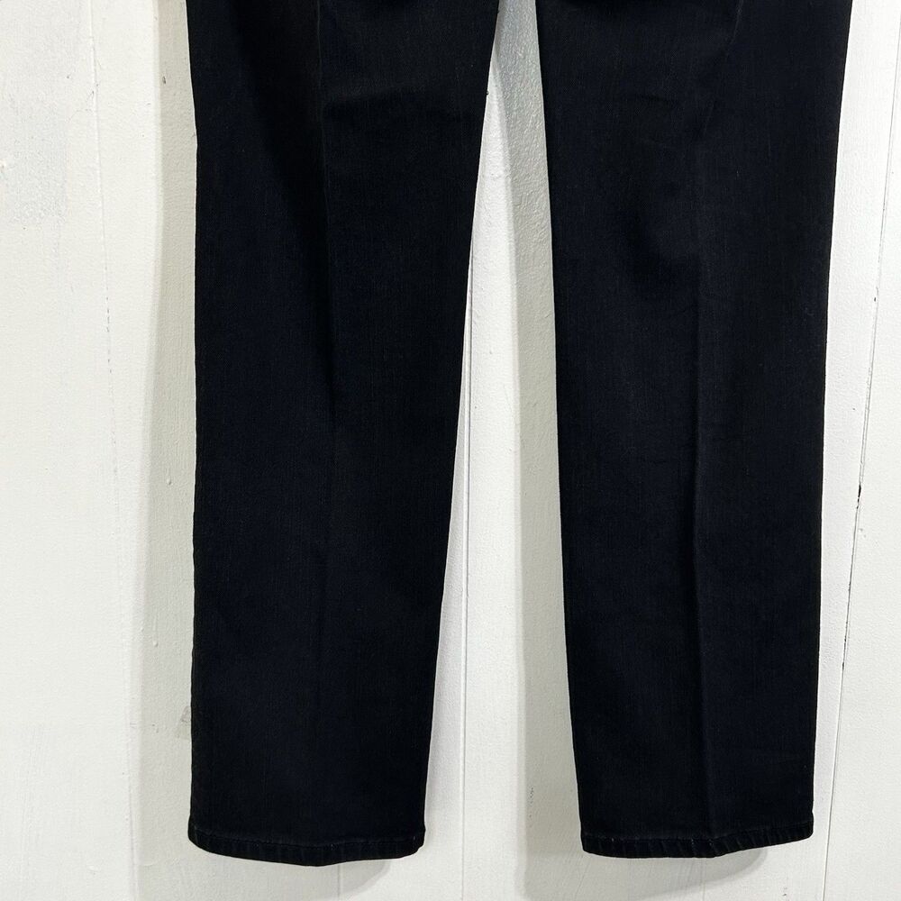 Ralph Lauren Straight Jeans Women’s size 12 Black Mid-Rise Pockets Denim Jeans - Picture 8 of 16
